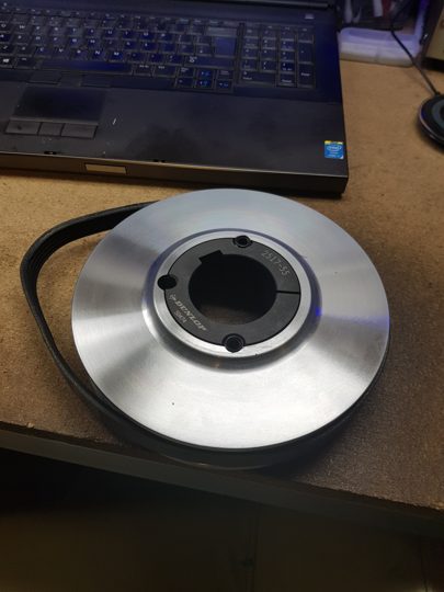 Custom V belt pulley